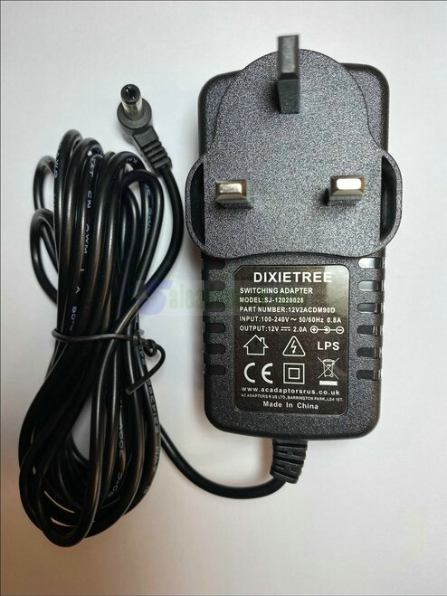 Replacement for 12.0V 2.0A 12V 2A Switching Adapter DSA-24PFM-12 FCA 120200 Replacement for 12.0V 2.0A 12V 2A Switching Adapter DSA-24PFM-12 FCA 120200