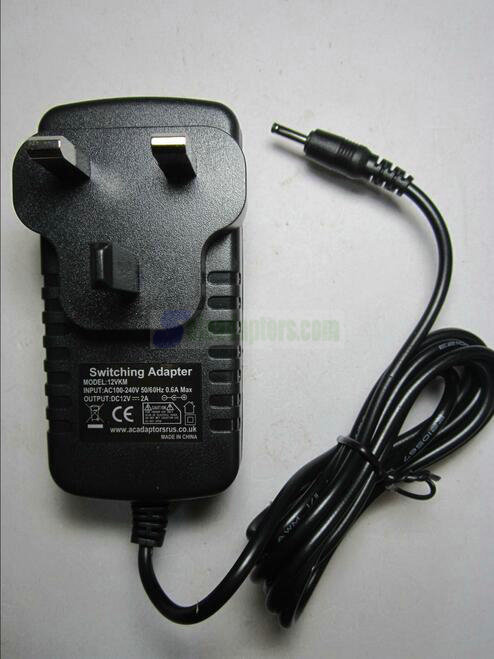 12V 2A 2000mA Mains AC-DC Adaptor Power Supply Charger 3mmx1.1mm 3x1.1 3.0mm UK 12V 2A 2000mA Mains AC-DC Adaptor Power Supply Charger 3mmx1.1mm 3x1.1 3.0mm UK