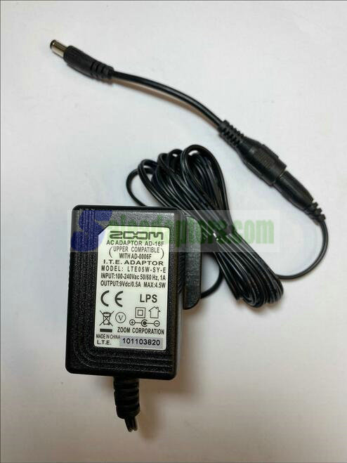 9V Negative Polarity Switching Adapter for Ibanez AW7 Autowah Effects Pedal 9V Negative Polarity Switching Adapter for Ibanez AW7 Autowah Effects Pedal